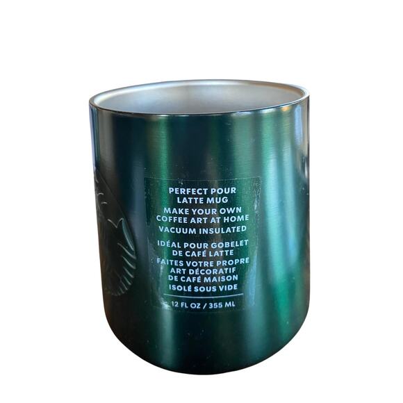 Starbucks Green Stainless Insulated Mug Perfect
Pour Latte 12 oz - Picture 3 of 4